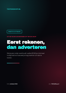 De cover van de gratis uitgave Eerst rekenen, dan adverteren