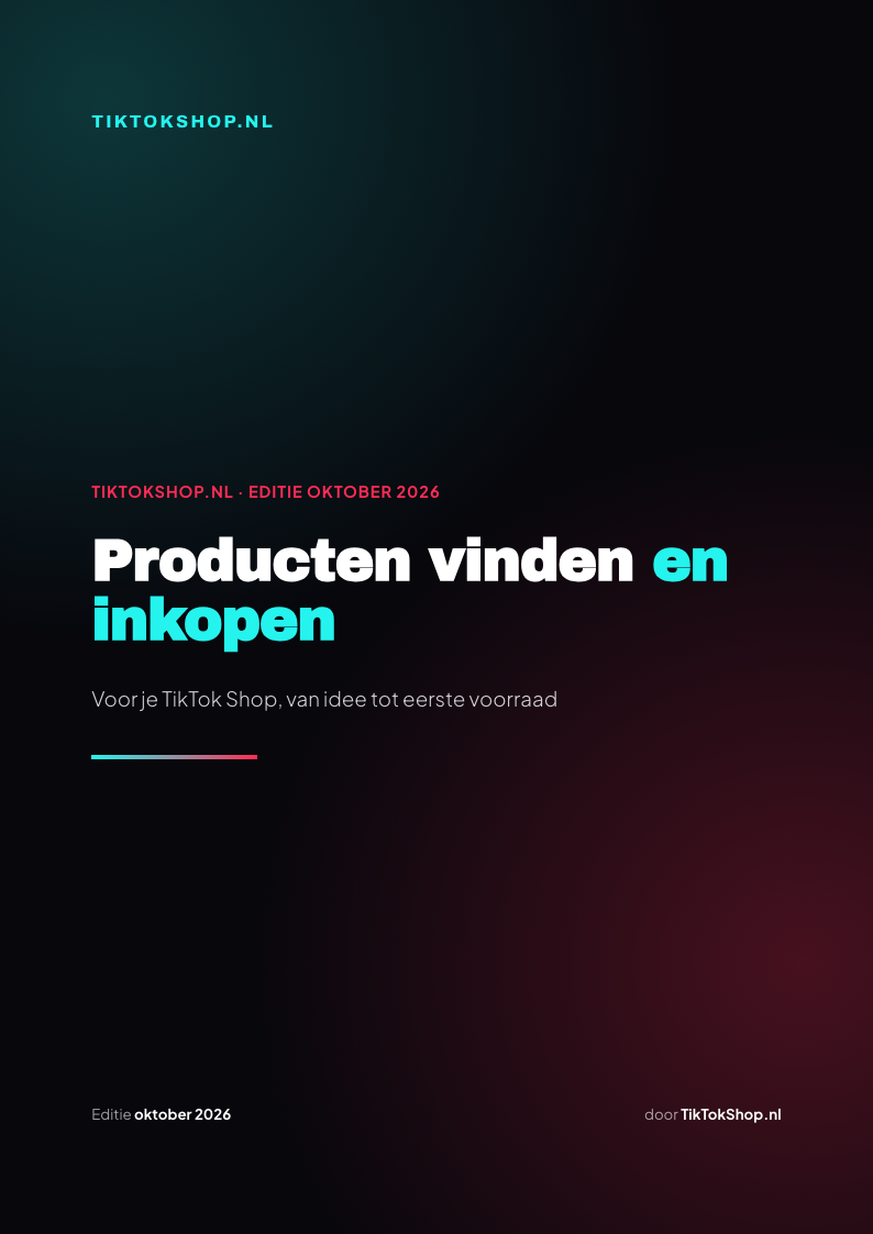 De cover van Producten vinden en inkopen