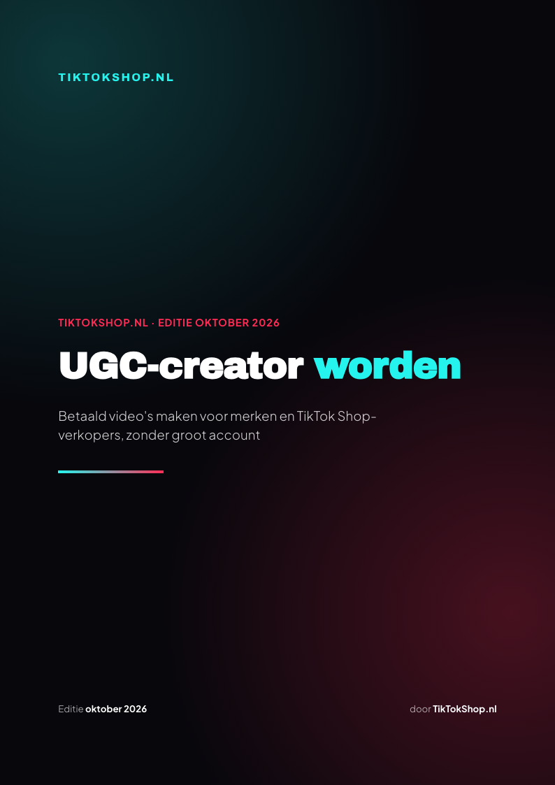 De cover van UGC-creator worden